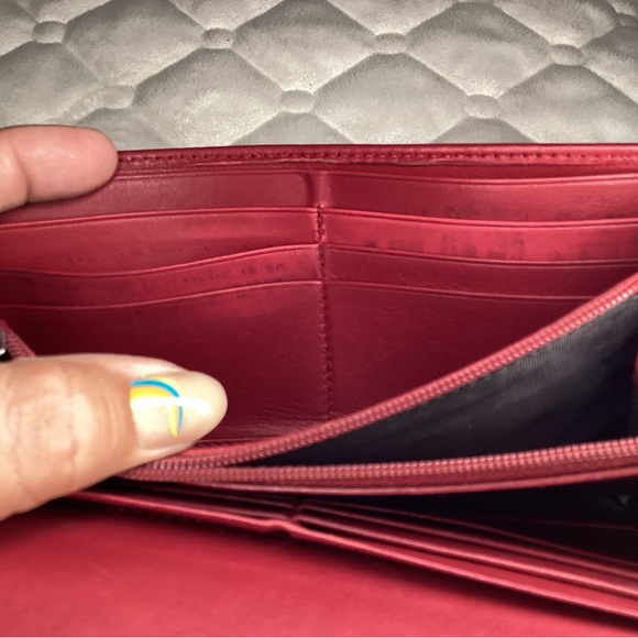 Gucci Heart monogram canvas long wallet with red leather trim - Picture 8 of 15